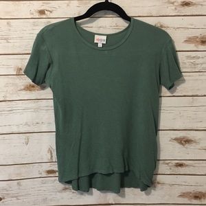 Kids size 10 Jade thermal top
